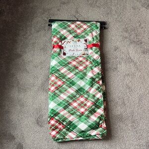 Lebra Home Christmas Plaid Plush Throw Blanket